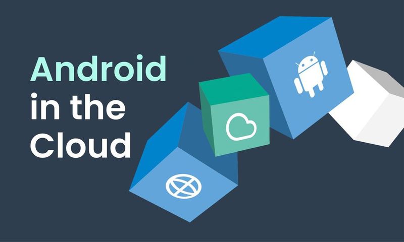 Illustration for Android in the Cloud